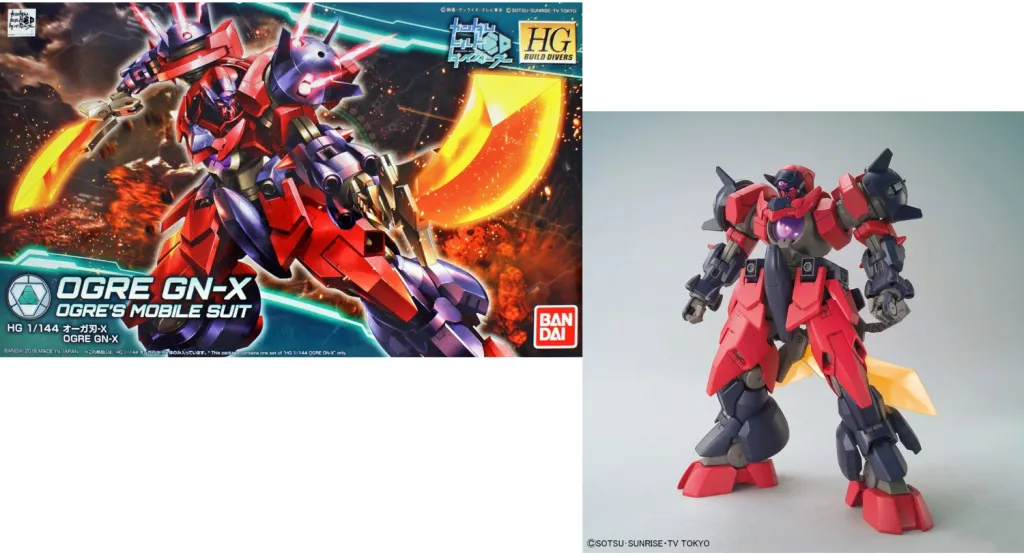 GUNDAM - HG 1/144 Ogre GN-X - Model Kit - 13cm